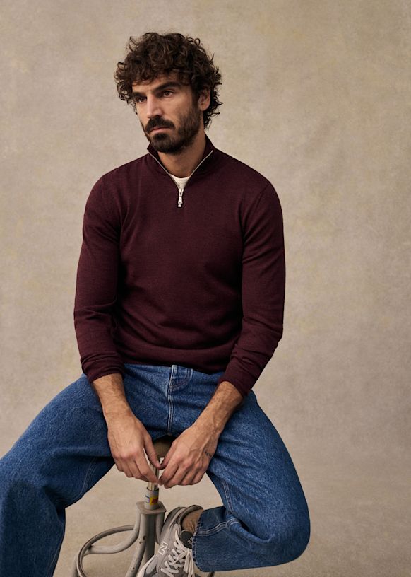 Matthis Sweater - Dark Mottled Green 22 Matthis Sweater - Dark Mottled Green
