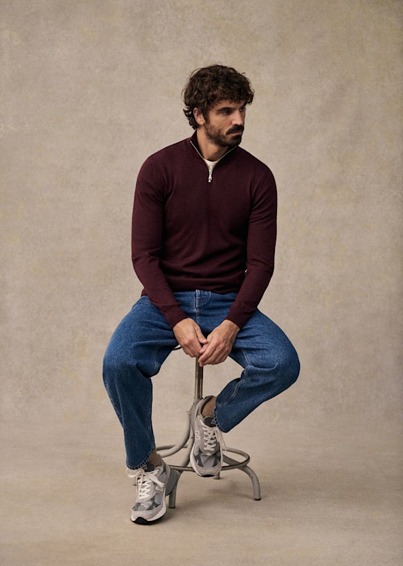 Matthis Sweater - Dark Mottled Green 23 Matthis Sweater - Dark Mottled Green
