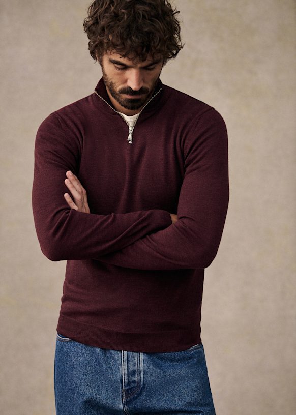 Matthis Sweater - Dark Mottled Green 25 Matthis Sweater - Dark Mottled Green