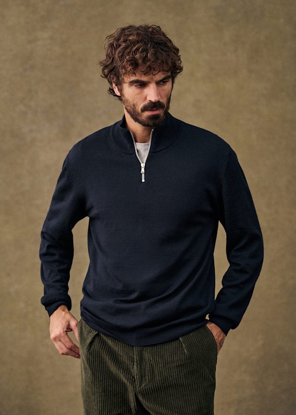 Matthis Sweater - Dark Mottled Green 28 Matthis Sweater - Dark Mottled Green