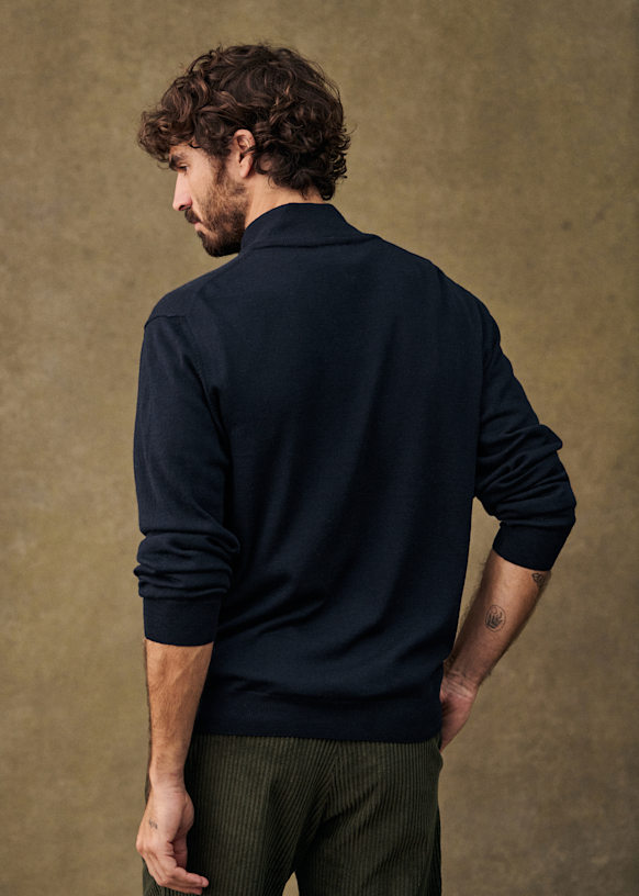 Matthis Sweater - Dark Mottled Green 30 Matthis Sweater - Dark Mottled Green