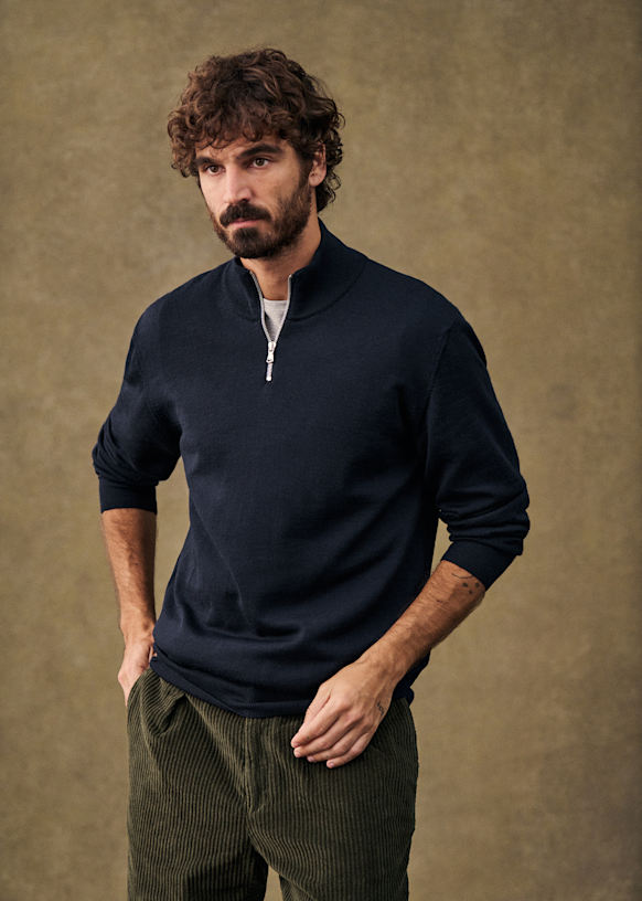 Matthis Sweater - Dark Mottled Green 31 Matthis Sweater - Dark Mottled Green