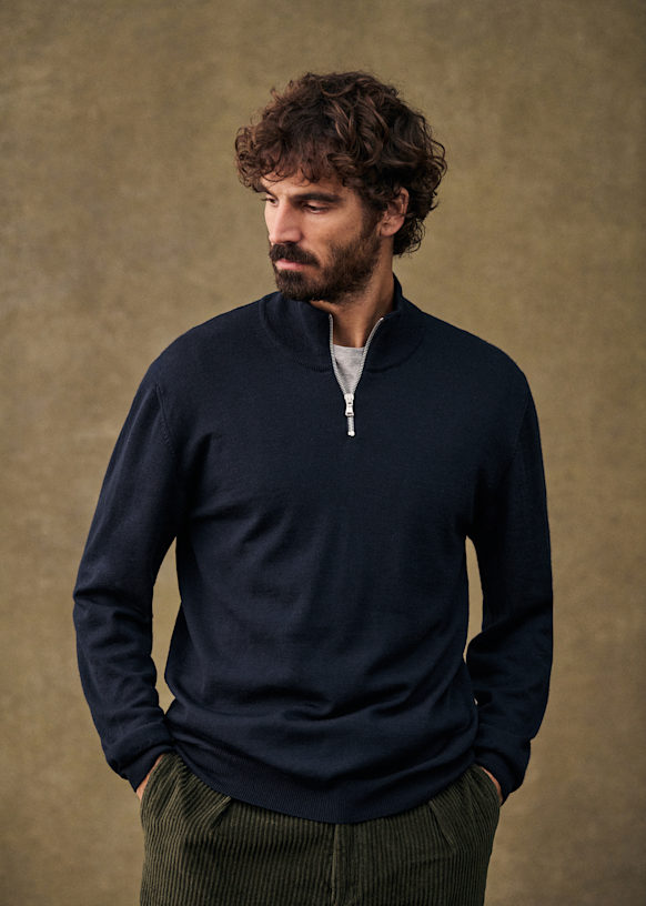 Matthis Sweater - Dark Mottled Green 34 Matthis Sweater - Dark Mottled Green
