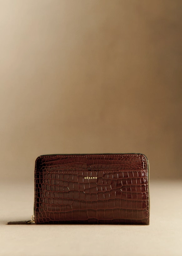 Cartera Victoria - Caqui Liso 16 Cartera Victoria - Caqui Liso