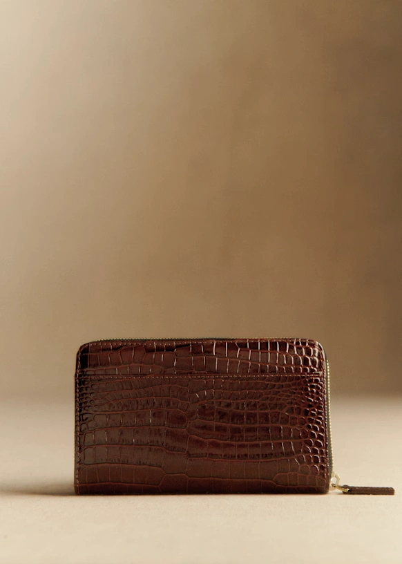 Cartera Victoria - Caqui Liso 17 Cartera Victoria - Caqui Liso
