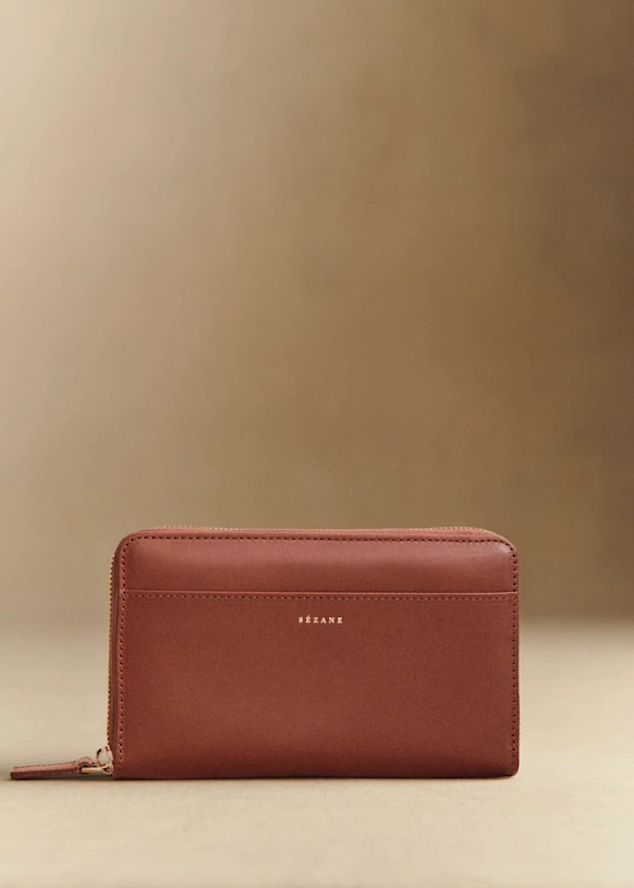 Cartera Victoria - Caqui Liso 28 Cartera Victoria - Caqui Liso