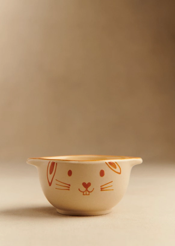 Cuenco Mon Lapin - Petit Sézane x Maison Roussot - Naranja