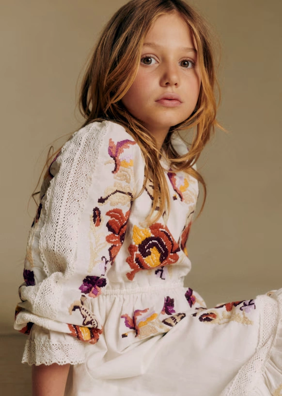 Vestido Cindy - Acuarela Multicolor