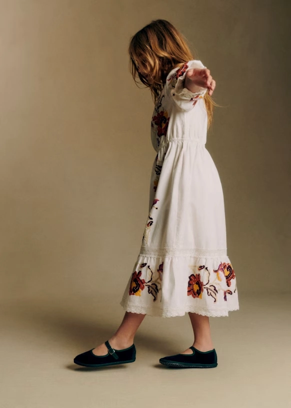 Vestido Cindy - Acuarela Multicolor