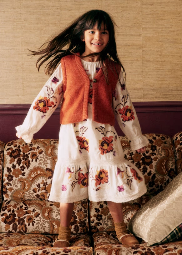 Vestido Cindy - Acuarela Multicolor