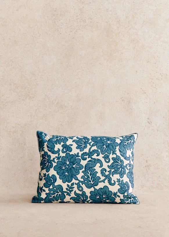 Printed Cushion- Large Model - Blue crosses 7 Printed Cushion- Large Model - Blue crosses