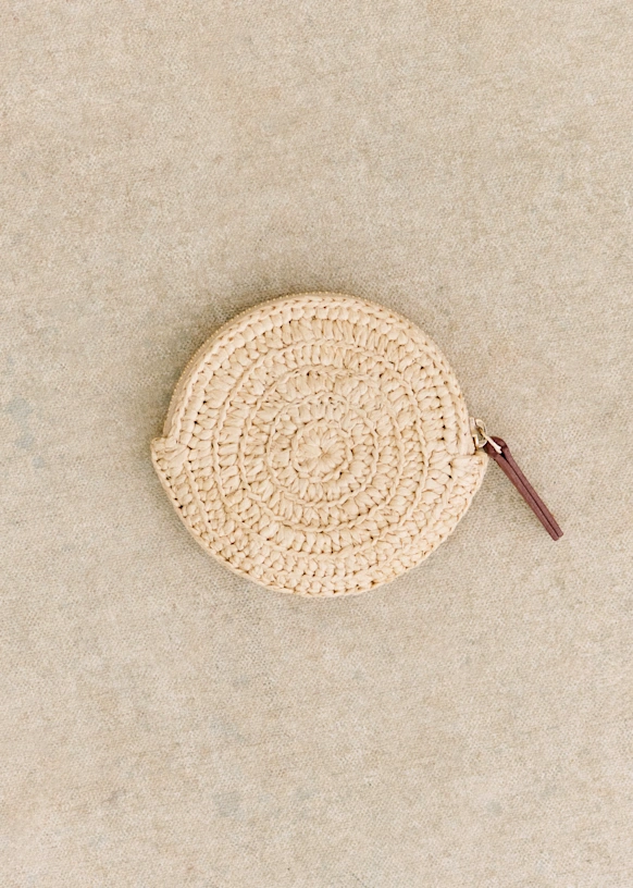 Nicole Coin Purse - Embroidered Flowers 5 Nicole Coin Purse - Embroidered Flowers