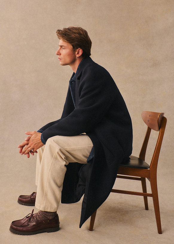 Abrigo Hugh - Marino