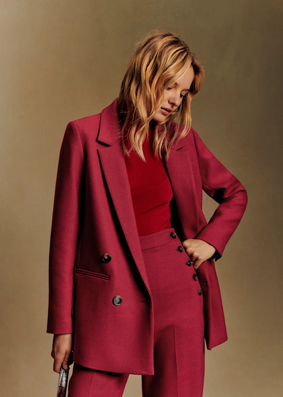 Chelsea Jacket - Burgundy 1 Chelsea Jacket - Burgundy