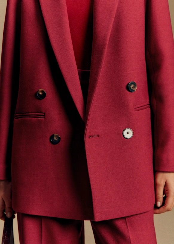 Chelsea Jacket - Burgundy 2 Chelsea Jacket - Burgundy