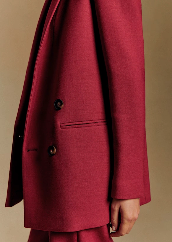 Chelsea Jacket - Burgundy 3 Chelsea Jacket - Burgundy