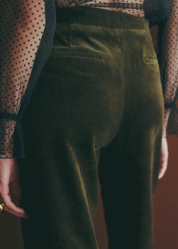 Pantalón Dan - Oliva Oscuro