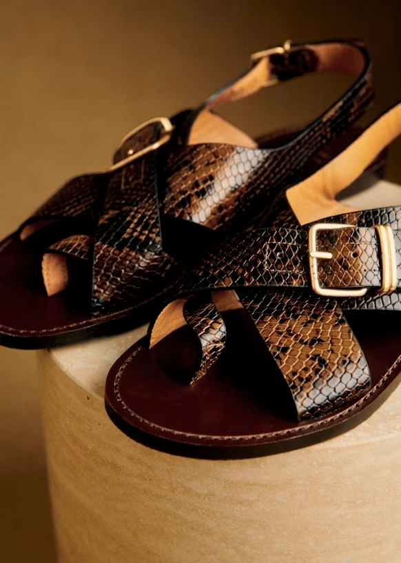 Sandalias Low Judith - Avellana 12 Sandalias Low Judith - Avellana