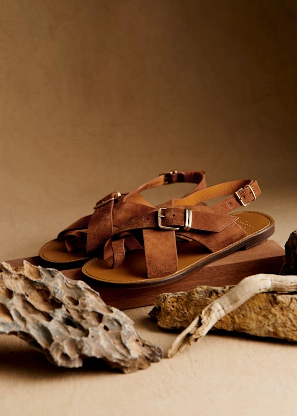 Sandalias Low Judith - Avellana 2 Sandalias Low Judith - Avellana
