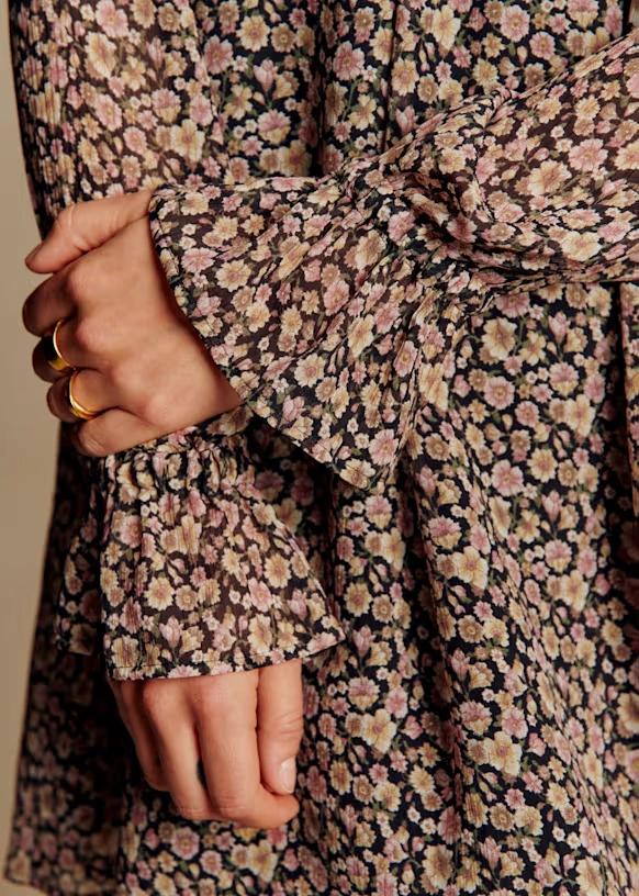 Bailie Dress - Meadow print