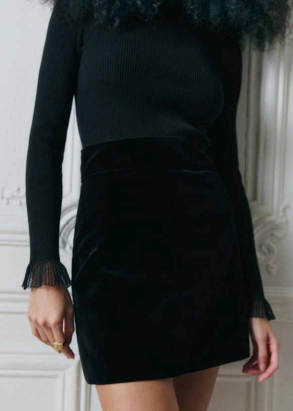 Neli Skirt - Black Leather 11 Neli Skirt - Black Leather