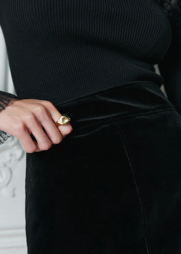Neli Skirt - Black Leather 13 Neli Skirt - Black Leather