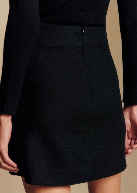 Neli Skirt - Black Leather 8 Neli Skirt - Black Leather