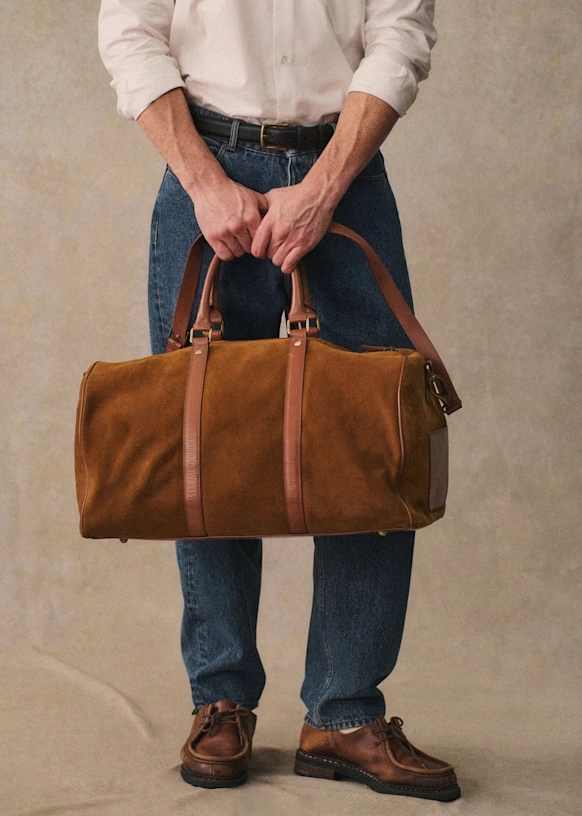 Bolsa Weekender Larkins - Ante Cámel
