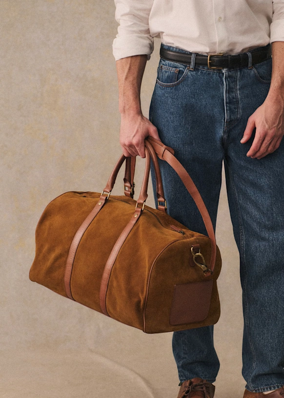 Bolsa Weekender Larkins - Ante Cámel